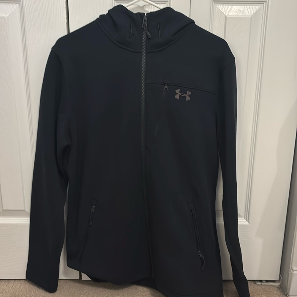 Men’s Under Armour Cold Gear black Full Zip Up